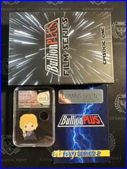 Bullion Plus Star Wars Niue 2023 Luke NGCX PF10 1 oz Silver Rebel Prop Film