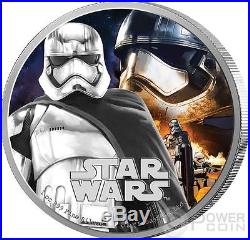 CAPTAIN PHASMA Star Wars The Force Awakens 1 oz Silver Proof Coin 2$ Niue 2016