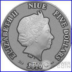 CAT Artistic Real Eye Effect 2 Oz Silver Coin 10$ Niue 2016
