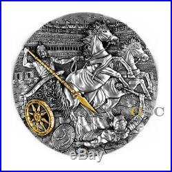CHARIOT Combat Vehicles Series 5$ silver coin 2oz Niue Island 2019