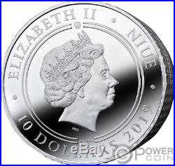 COLOSSEUM Ave Caesar 4 Oz Silver Coin 10$ Niue 2019