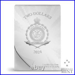 COMIX Superman Action Comics #7 1 Oz Silver Coin $2 Niue 2024