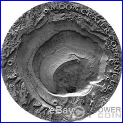 COPERNICUS MOON NWA 8609 Universe Craters 1 Oz Silver Coin 1$ Niue 2019