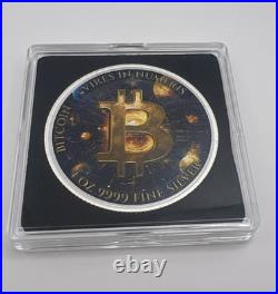 COSMIC BITCOIN 1 Oz Silver Coin 2$ Niue 2024 COSMIC BITCOIN 1 Oz Silver Coin 2$ Niue 2024
