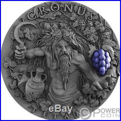 CRONUS Greek Titans 2 Oz Silver Coin 2$ Niue 2018