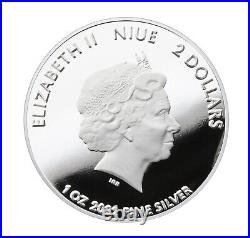Celebrities Diana 2022 Niue 2 Dollar 9999 Silver Coin High Relief Proof Gefär