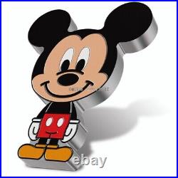 Chibi Mickey Mouse 1 oz silver coin Niue 2021