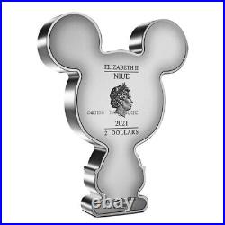 Chibi Mickey Mouse 1 oz silver coin Niue 2021
