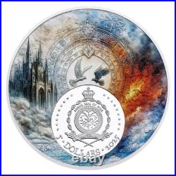 Czech Niue 2025 Battle of Good & Evil Zlo Evil Angel 1.35 oz Silver Coin