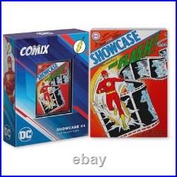 DC COMIX Showcase #4 The Flash Silver $2 Proof 2022 Niue COA SKUOPC76