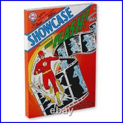 DC COMIX Showcase #4 The Flash Silver $2 Proof 2022 Niue COA SKUOPC76