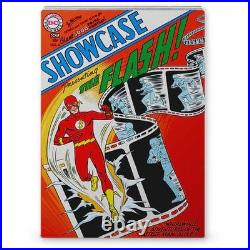 DC COMIX Showcase #4 The Flash Silver $2 Proof 2022 Niue COA SKUOPC76