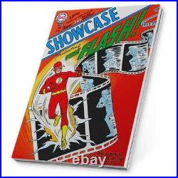DC COMIX Showcase #4 The Flash Silver $2 Proof 2022 Niue COA SKUOPC76