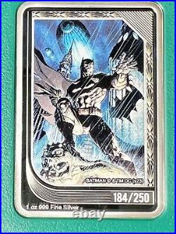 DC Comics BATMAN & ROBIN mint Trading Coins TOP 2 COIN SET #184/#93 With Box