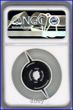 DC Comics Flash Emblem 1 Oz. Silver Coin 2021 Niue Ngc Pf70 First Releases