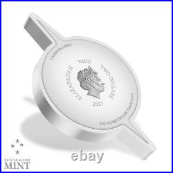 DC Comics Flash Emblem 1 Oz. Silver Coin 2021 Niue Ngc Pf70 First Releases