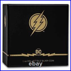 DC Comics Flash Emblem 1 Oz. Silver Coin 2021 Niue Ngc Pf70 First Releases