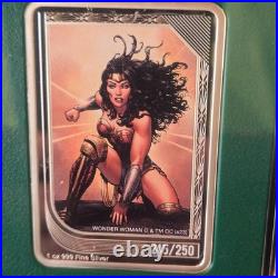 DC Comics Trading Coins 1oz silver Wonder Woman /250