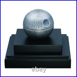 DEATH STAR 2020 1 Kilo $100 Pure Silver Spherical Coin with Box and COA NIUE