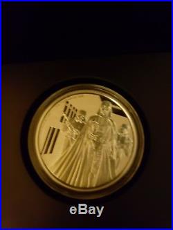 DISNEY- STAR WARS 2016 $2 Darth Vader 1oz. 999 Silver Proof Coin NZ Mint, Niue