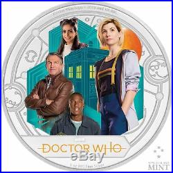 DOCTOR WHO SEASON 10 & 11 (2017/2018) Niue 2x 1oz silver proof coin