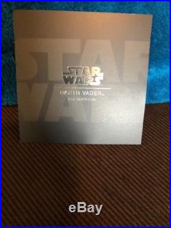 Darth Vader High-Relief, 2 oz Silver Coin 2017 NIUE Star Wars Series, NGC PF70