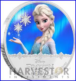 Disney Frozen Elsa Magic Of The Northern Lights 1 Oz. Silver Coin Series