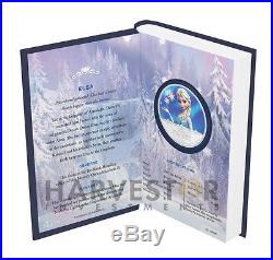Disney Frozen Elsa Magic Of The Northern Lights 1 Oz. Silver Coin Series
