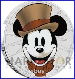 Disney Mickey Through The Ages Christmas Carol 1 Oz. Silver Coin 8th Coin