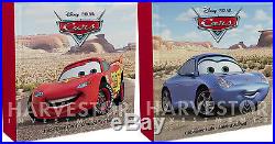 Disney Pixar Cars Lightening Mcqueen & Sally 2 X 1 Oz. Silver Coins Ogp Coa
