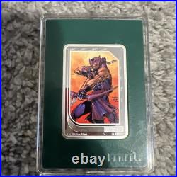 Emerald #065/250 2023 Niue Mint 1oz Silver 999 Marvel Trading Coin Hawkeye Emerald #065/250 2023 Niue Mint 1oz Silver 999 Marvel Trading Coin Hawkeye