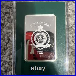 Emerald #065/250 2023 Niue Mint 1oz Silver 999 Marvel Trading Coin Hawkeye