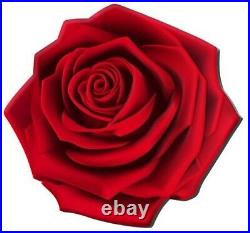 Enchanting Rose World Enchanting Flower 2021 $2 1 Oz Fine Silver Coin Niue