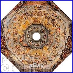 FRESCO UNDER DOME Florence Cathedral 9 Silver Coin Set 1 Kilo Kg 10$ Niue 2014