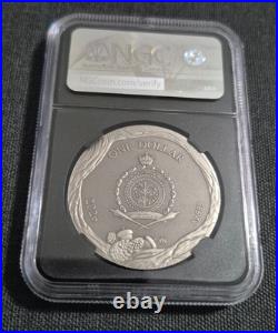 Fairytale 2026LMK Niue S$1 Thumbelina NGC MS 70 Antiqued 1 oz. 999 Fine Silver