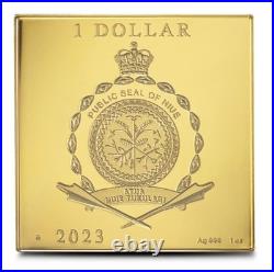 Fishing Boats 170th Anniversary of Vincent Van Gogh 1 oz Silver Coin Niue 2023 Fishing Boats 170th Anniversary of Vincent Van Gogh 1 oz Silver Coin Niue 2023