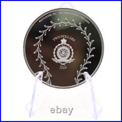 Francisco Lindor MLB Trading Coin 1 oz Silver Niue NZ Mint 061/100.999 Fine