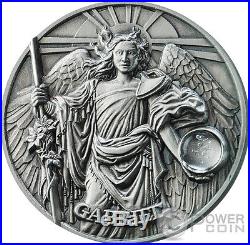 GABRIEL Choir of Angels 2 Oz Silver Coin 5$ Niue 2017