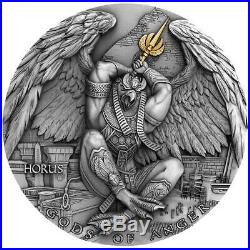 GODS OF ANGER HORUS 2020 Niue 2oz silver coin