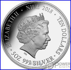 GREAT BARRIER REEF Australias Natural Wonder 5 Oz Silver Coin 10$ Niue 2018