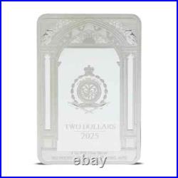 HARRY POTTER Magical Creatures Nagini 2025 $2 1 oz Silver Coin Niue NZ Mint