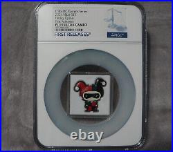 Harley Quinn DC Comics CHIBI 1oz. 999 A Coin 2021 PF69 Ultra Cameo 1st Releases