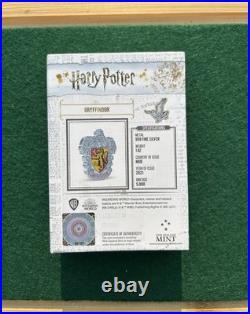 Harry Potter Silver 1 oz Coin Gryffindor Colorized