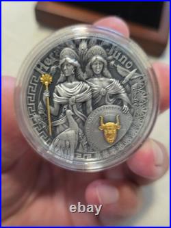Hera & Juno 2 oz Antique finish Silver Coin 5$ Niue 2022 Hera & Juno 2 oz Antique finish Silver Coin 5$ Niue 2022