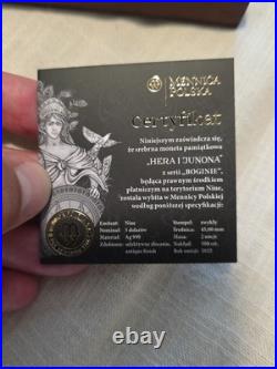 Hera & Juno 2 oz Antique finish Silver Coin 5$ Niue 2022 Hera & Juno 2 oz Antique finish Silver Coin 5$ Niue 2022