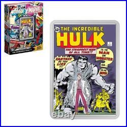 Hulk #1 2oz Silver Coin 2024 Niue COMIX Marvel 2oz. 999 Low #108 Hulk #1 2oz Silver Coin 2024 Niue COMIX Marvel 2oz. 999 Low #108