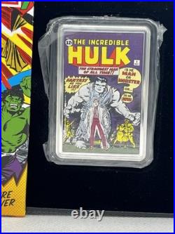 Hulk #1 2oz Silver Coin 2024 Niue COMIX Marvel 2oz. 999 Low #108