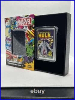 Hulk #1 2oz Silver Coin 2024 Niue COMIX Marvel 2oz. 999 Low #108