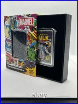 Hulk #1 2oz Silver Coin 2024 Niue COMIX Marvel 2oz. 999 Low #108