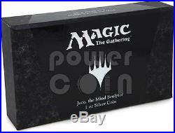 JACE The Mind Sculptor Magic The Gathering 1 Oz Silver Proof Coin 2$ Niue 2014